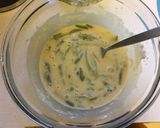 A picture of step 3 of Green Bean Tortilla.
