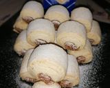 Pas rețetă Cornulețe cu gem de caise și nuca 🥐(de post) 7 fotografie