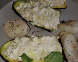 Foto del paso 8 de la receta: Calabacín relleno de pescado