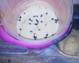 A picture of step 2 of Pufpuf wt coconut n dry fruit.