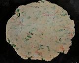 A picture of step 3 of Winter Special Veggies Arrowroot Paratha With White Butter.