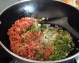 A picture of step 3 of Mexican soup.