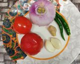 A picture of step 3 of Lai/ Rai ka saag.