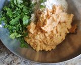 A picture of step 2 of Red lentils mini uttapam.