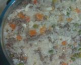 صورة لخطوة 2 من وصفة طاجن ارز بالبشاميل