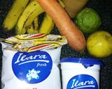 A picture of step 4 of Protein (workout) smoothie.
