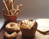 Foto del paso 50 de la receta: Masa básica con arroz cocido (SIN GLUTEN) para hacer pan, crackers, rapiditas y grisines (ECONÓMICA)