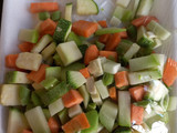 Fideos con verduras