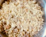 A picture of step 1 of Dahi Bhalla/Vada with a protein twist!.