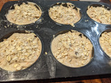 GF Apple, Carrot, Walnut & Date Muffins