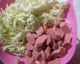 Foto langkah ke 2 dari resep Mie Tek-tek Sawi Hijau.