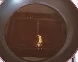 A picture of step 1 of Besan Ladoo.