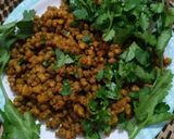 A picture of step 6 of Whole green mung beans sabzi.