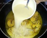 A picture of step 3 of Ilisher tel jhal recipe।.