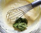 Une image de l'étape 3 de Mini cake super moelleux au pesto / parmesan / jambon 🤤.