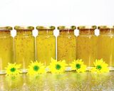 Hình bước làm 1 của món Sarrfaron ngâm mật ong Bạc Hà