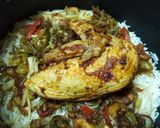 صورة لخطوة 6 من وصفة رز عزايم بالدجاج