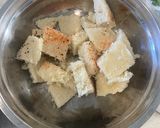 A picture of step 2 of White dhokla with ground rice.