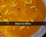 A picture of step 9 of Magical Suji ka Halwa.