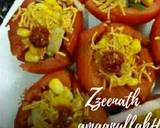 Sweet Corn Chaat Tomato Bowls recipe step 2 photo