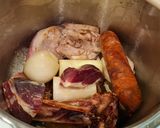 Foto del paso 3 de la receta Caldo de pollo y chorizo