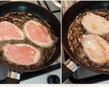 Foto del paso 1 de la receta Filetes de lomo en salsa de cebolla al vino blanco
