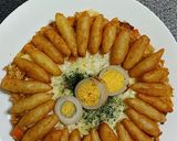 Foto langkah ke 4 dari resep Make over Makanan sisa ^omelet campur^.