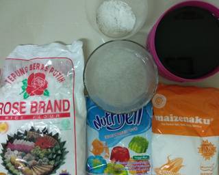 44. Cendol Tepung Beras ala Elizabeth Bandung - Step 1