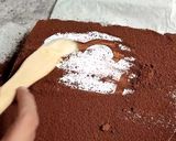 Foto langkah ke 10 dari resep Cake Ketagih (Cake Lukis dengan Cokelat).