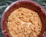A picture of step 3 of Chilli garlic cauliflower.