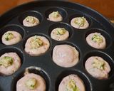 A picture of step 6 of Walnut, Paneer and Cheese stuffed Paddu.
