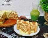 Cara Membuat Cake Zebra Kukus 6