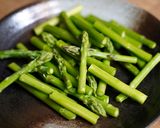 蘆筍炒蘑菇的食譜步驟1照片
