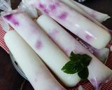 Foto langkah ke 7 dari resep Es Lilin Vanilla Blueberry.