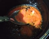 A picture of step 2 of Dum paneer handi masala with Lachha Paratha.