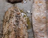 Fűszeres lazacszelet sütőben sütve recept fázis 2 fotója