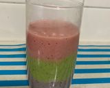 A picture of step 5 of Colourful Smoothie Glass.