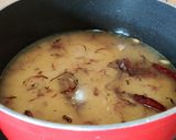A picture of step 12 of Zafrani Pulao.