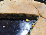 Tarta de acelga, choclo y queso