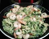 Foto del paso 5 de la receta: Espaguettis de zucchinis con camarones
