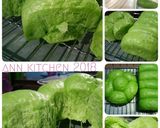 Foto langkah ke 8 dari resep Roti sobek pandan kukus #kamismanis.