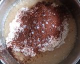 A picture of step 2 of Mini choco lava cake.