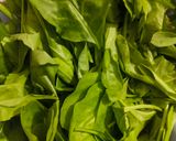 A picture of step 1 of Spinach Soup.