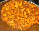 Foto langkah ke 4 dari resep Chicken and Butternut Squash Masala with Basmati Rice.