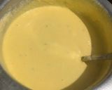 A picture of step 2 of Khatta dhokla.