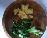 Foto langkah ke 2 dari resep Bubur Durian Kacang Ijo.
