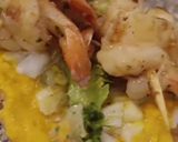 Une image de l'étape 5 de Tartelettes aux scampis et patates douce:.