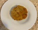Foto del paso 5 de la receta: Tortitas de pollo servidas con Pasta "Cacio e Peppe"