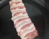 A picture of step 2 of Stuffed pork fillet with roasted carrots.