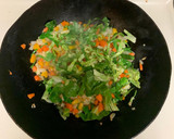 A picture of step 1 of Veg Fried Rice.